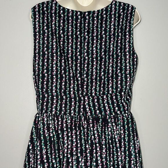 Fever London floral fit and flare sleeveless dress size 8 - Picture 6 of 9